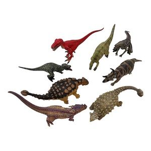 Dinosaur figurines/toys, quantity: 8, great condition brand: mostly scheilch